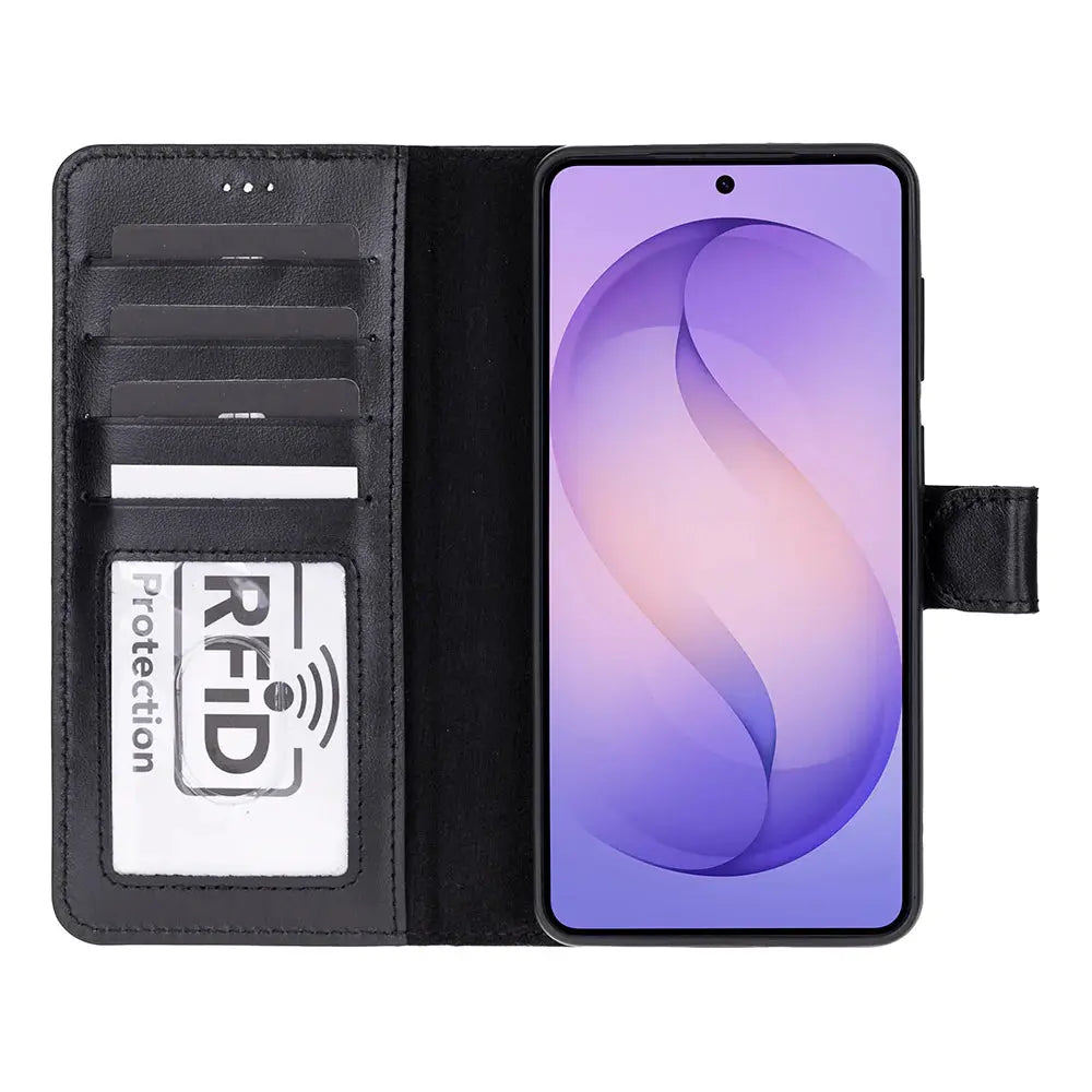 Samsung Galaxy S26 Plus Leather Wallet Case Detachable RFID – Magic
