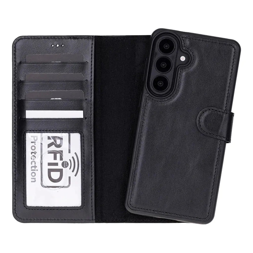 Samsung Galaxy S26 Plus Leather Wallet Case Detachable RFID – Magic