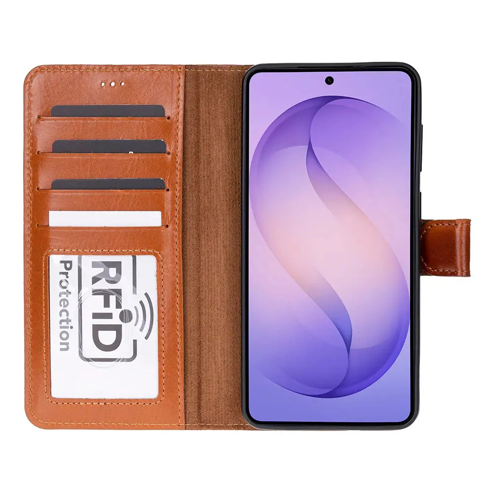 Samsung Galaxy S26 Plus Leather Wallet Case Detachable RFID – Magic