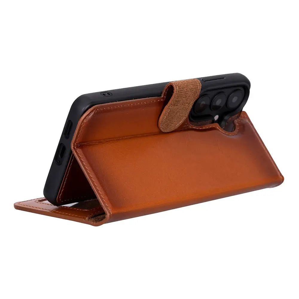 Samsung Galaxy S26 Plus Leather Wallet Case Detachable RFID – Magic
