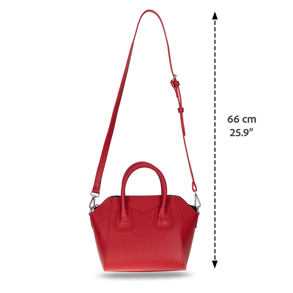 Lorenza Small Women’s Leather Bag – Genuine Leather Handbag for Everyday Elegance | Minimal & Handcrafted