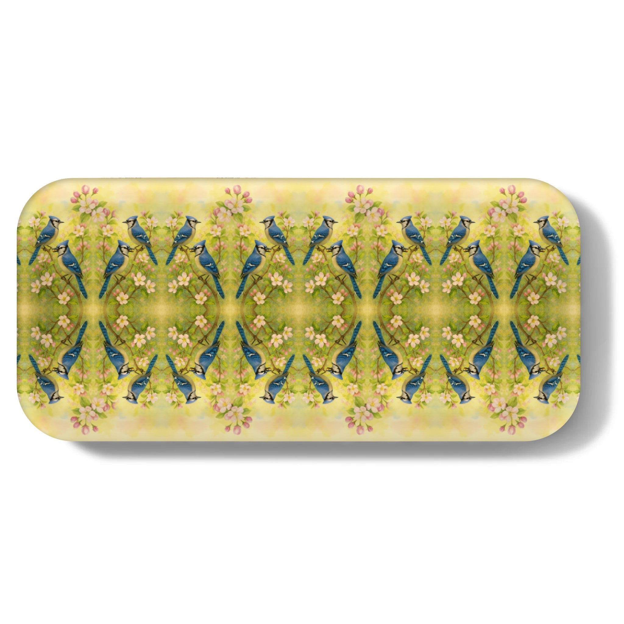 Blue Jays Narrow Birchwood Small Decorative Tray