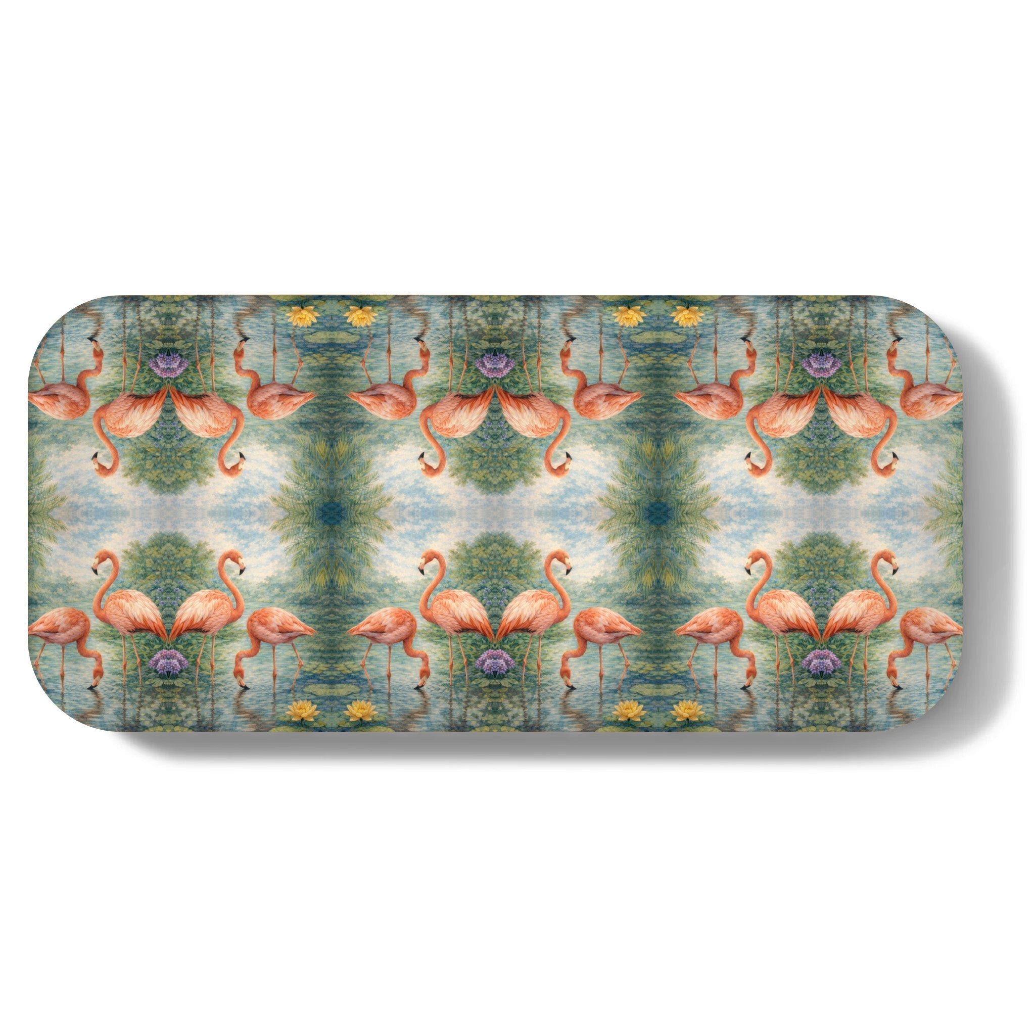 Flamboyance Narrow Birchwood Small Decorative Tray