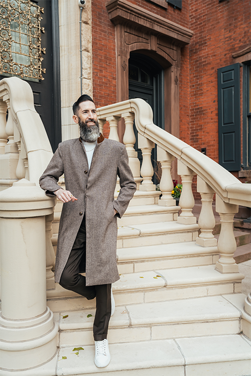 The Kaél Men’s Brown Jacket