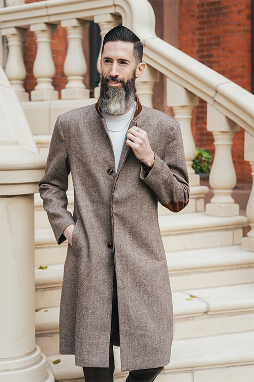 The Kaél Men’s Brown Jacket