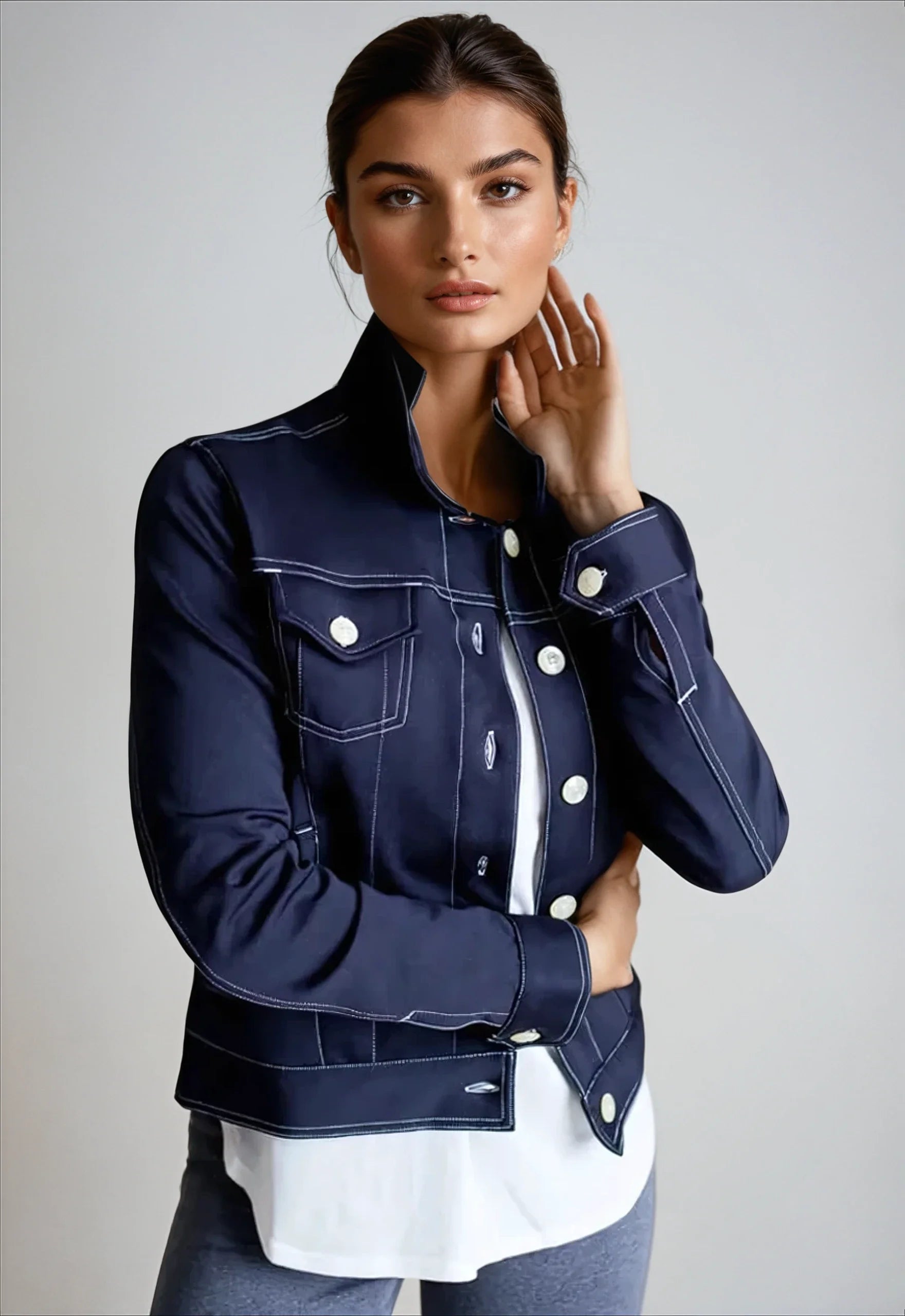 Neo-Tech Jacket - Navy - Women