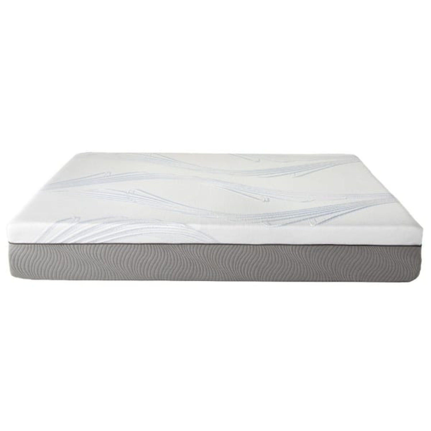 New Pluma White/Gray 12" SensaFlex GelLux King Mattress