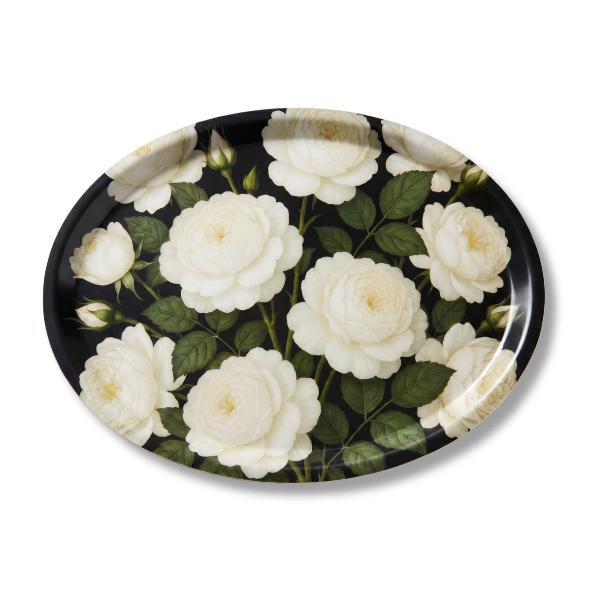 Night Garden Birchwood Decorative Tray - Oval