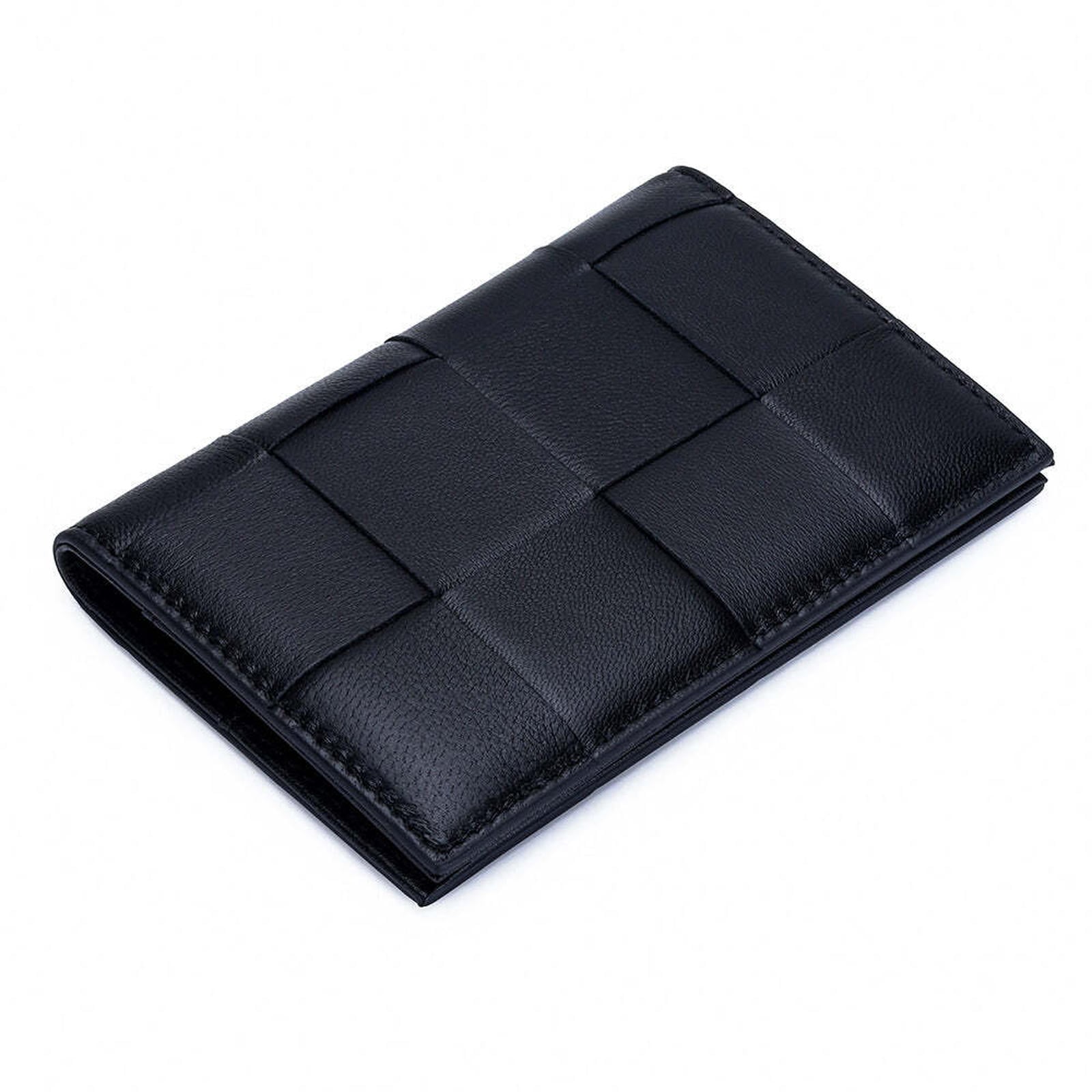 Passport bag women's new woven passport protective cover multifunctional document storage foreskin clip
