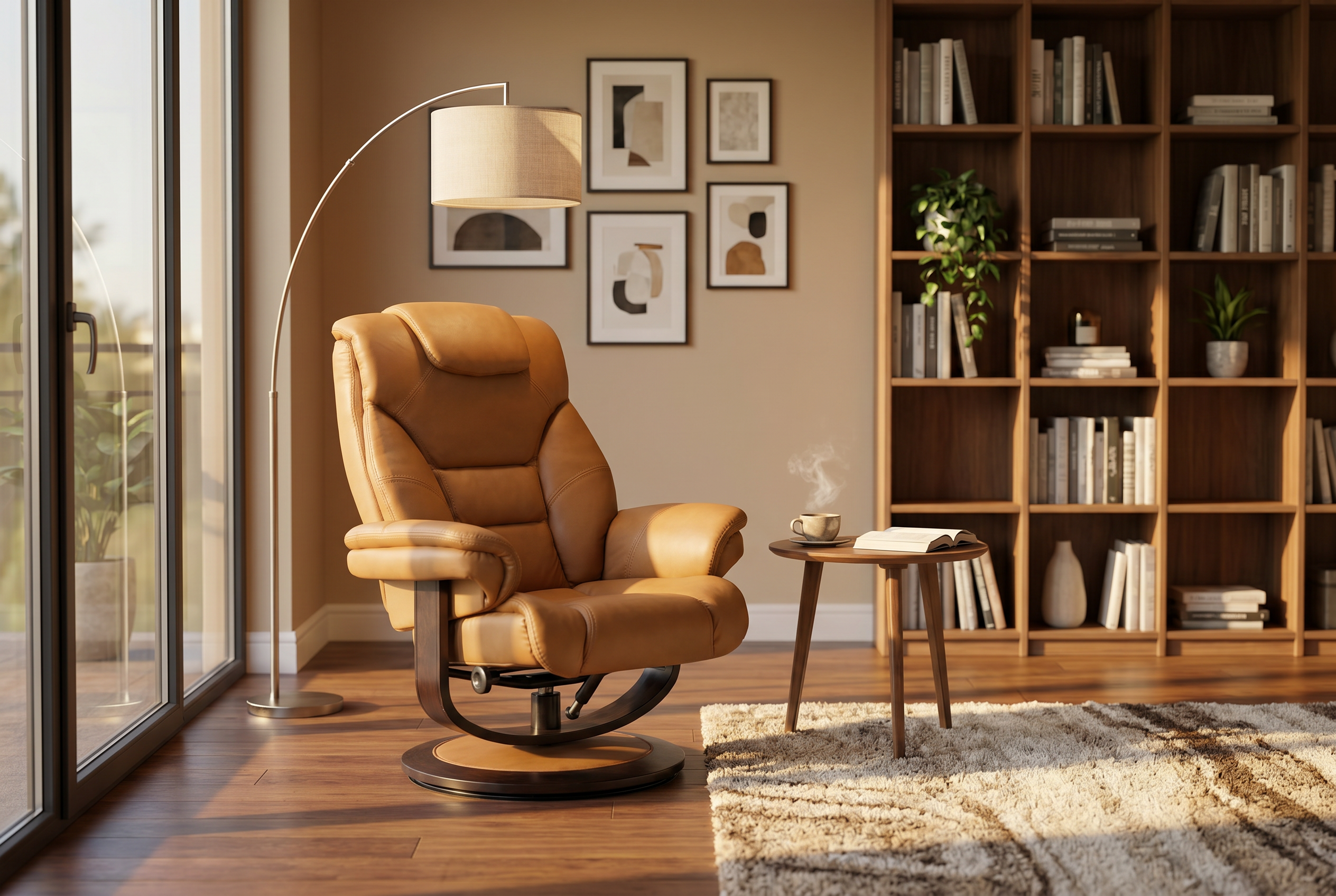 Oslo Euro Recliner w/ Ottoman