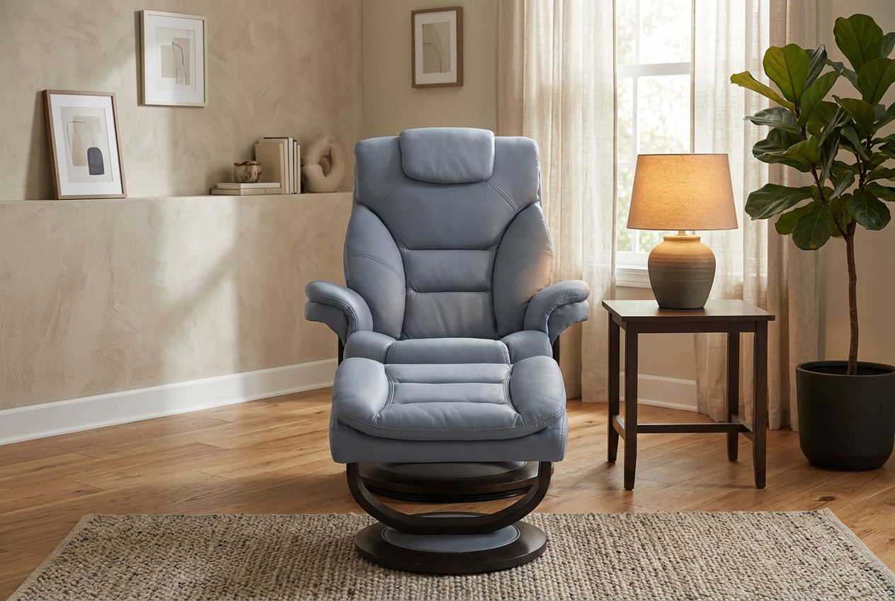 Oslo Euro Recliner w/ Ottoman