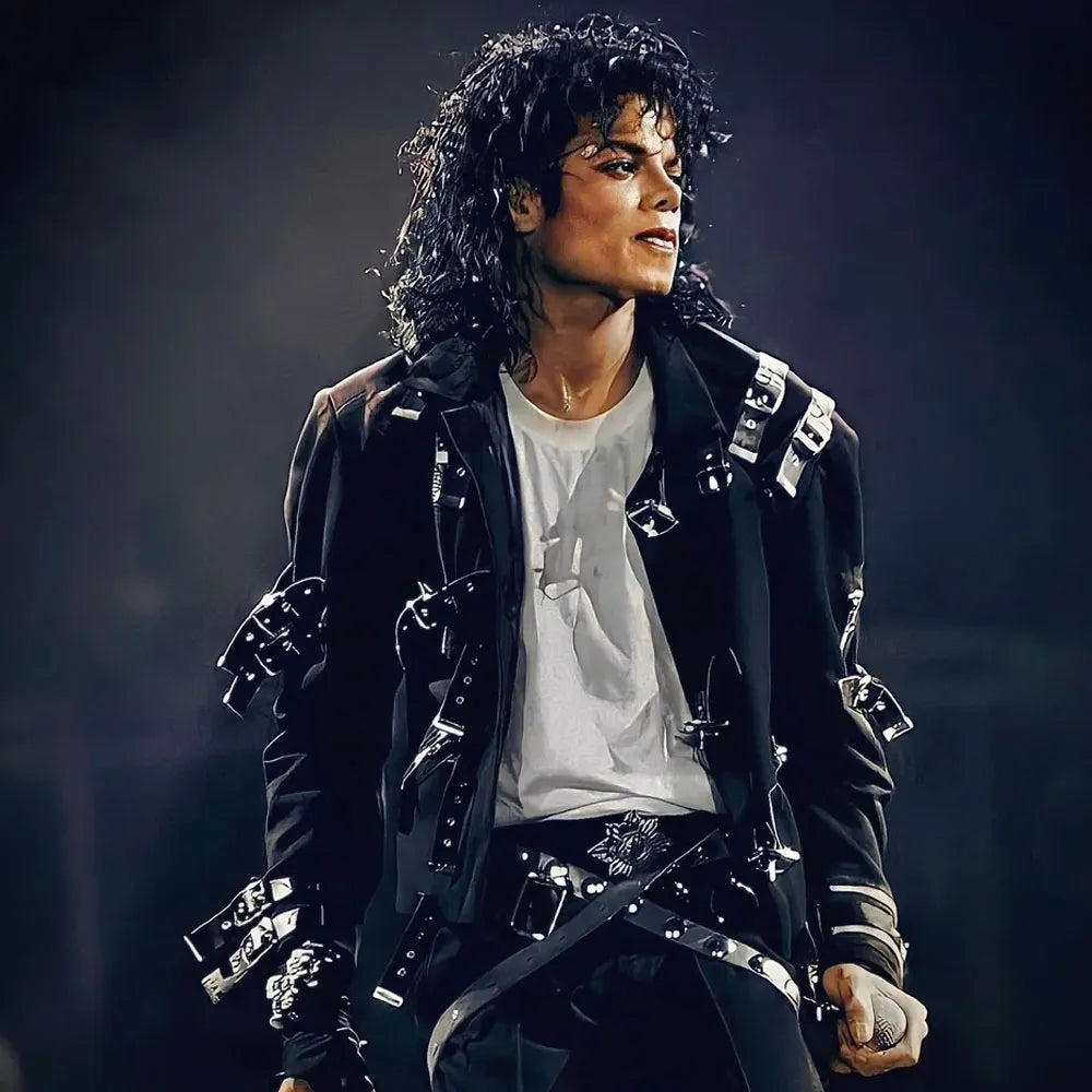 Bad Michael Jackson Black Leather Jacket
