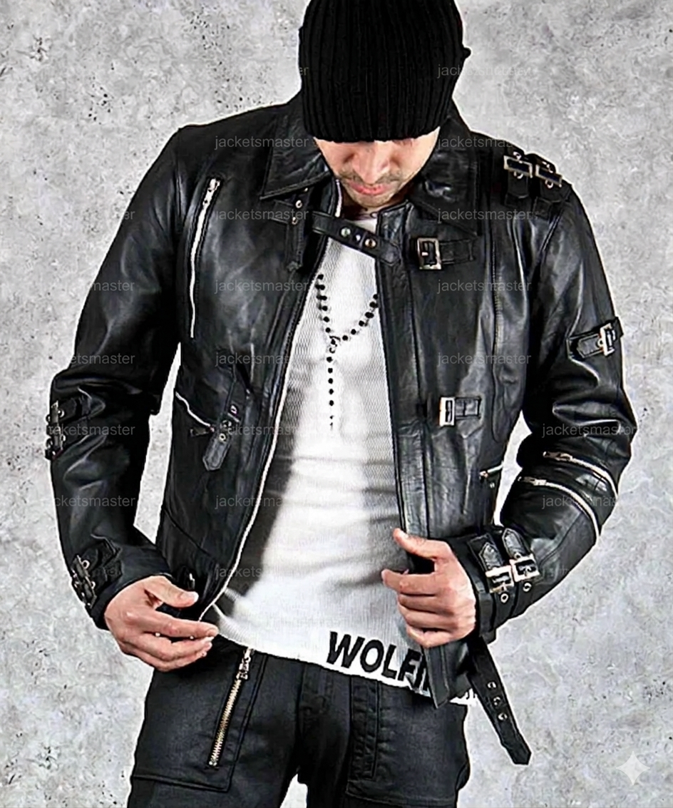 Bad Michael Jackson Black Leather Jacket