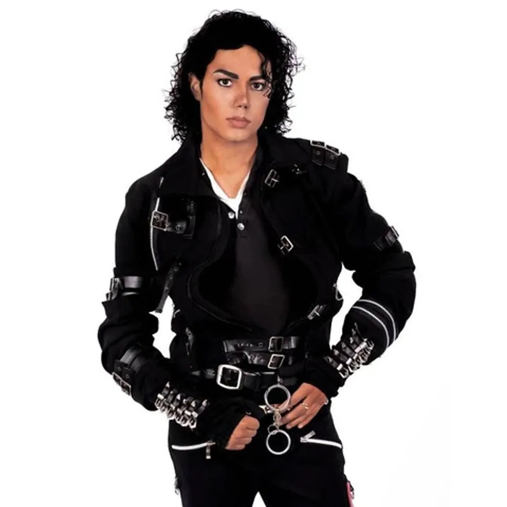 Bad Michael Jackson Black Leather Jacket