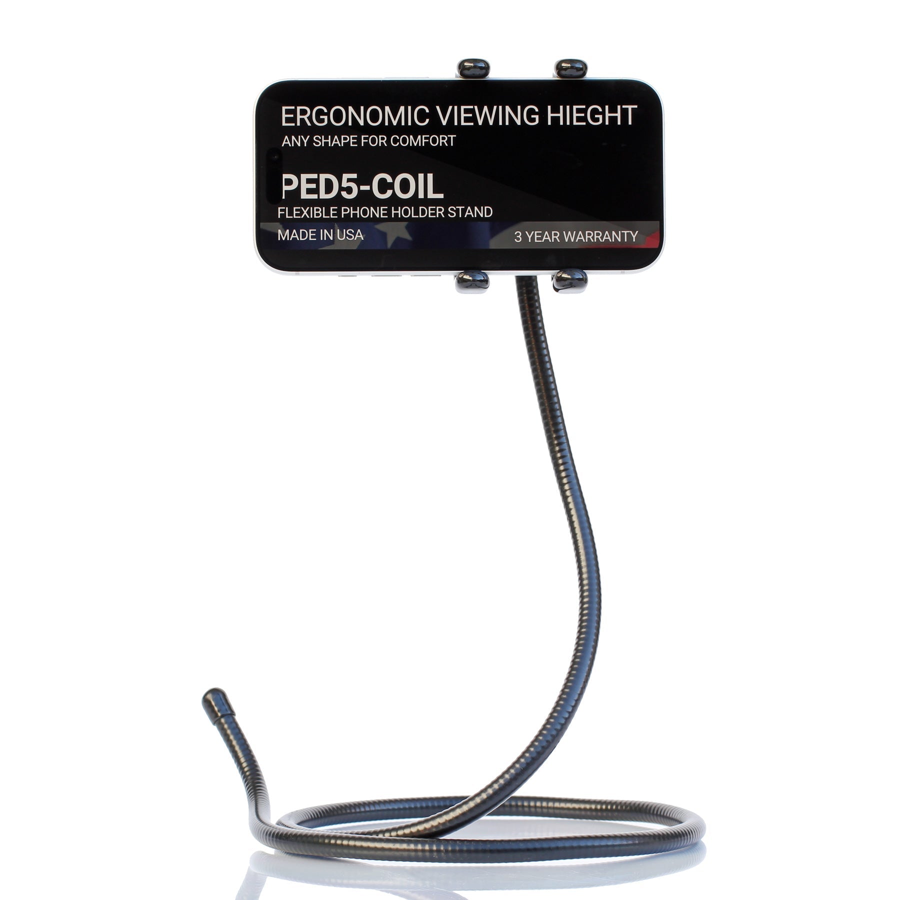 PED5-COIL iPhone Flexible Holder Stand