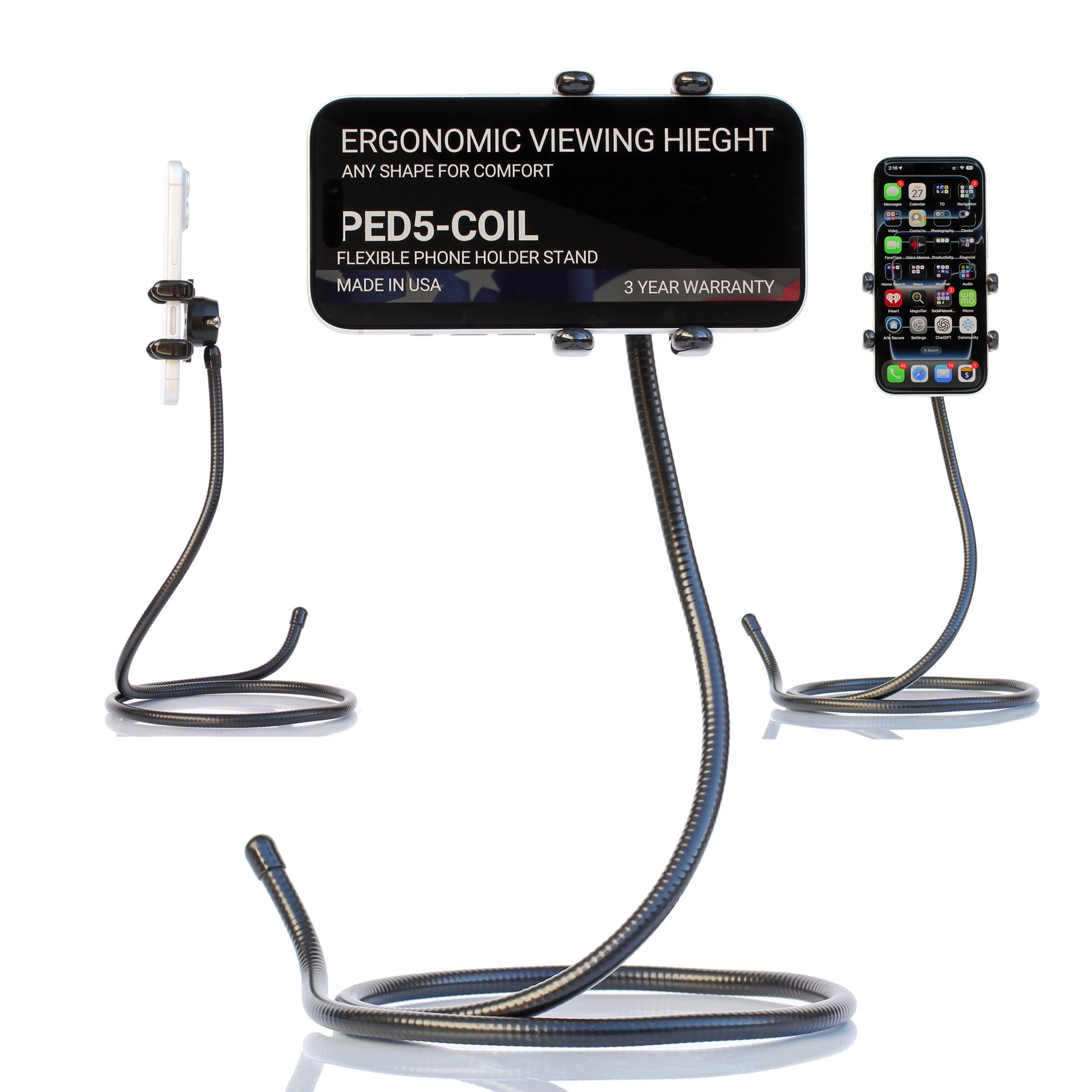 PED5-COIL iPhone Flexible Holder Stand
