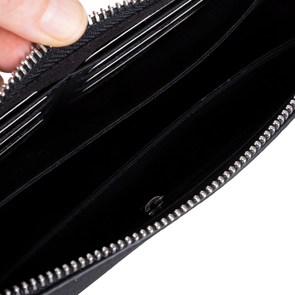 Lupus Leather Clutch Bag – Genuine Leather Wrist Clutch for Men & Women for Everyday Elegance | Minimal & Handcrafted