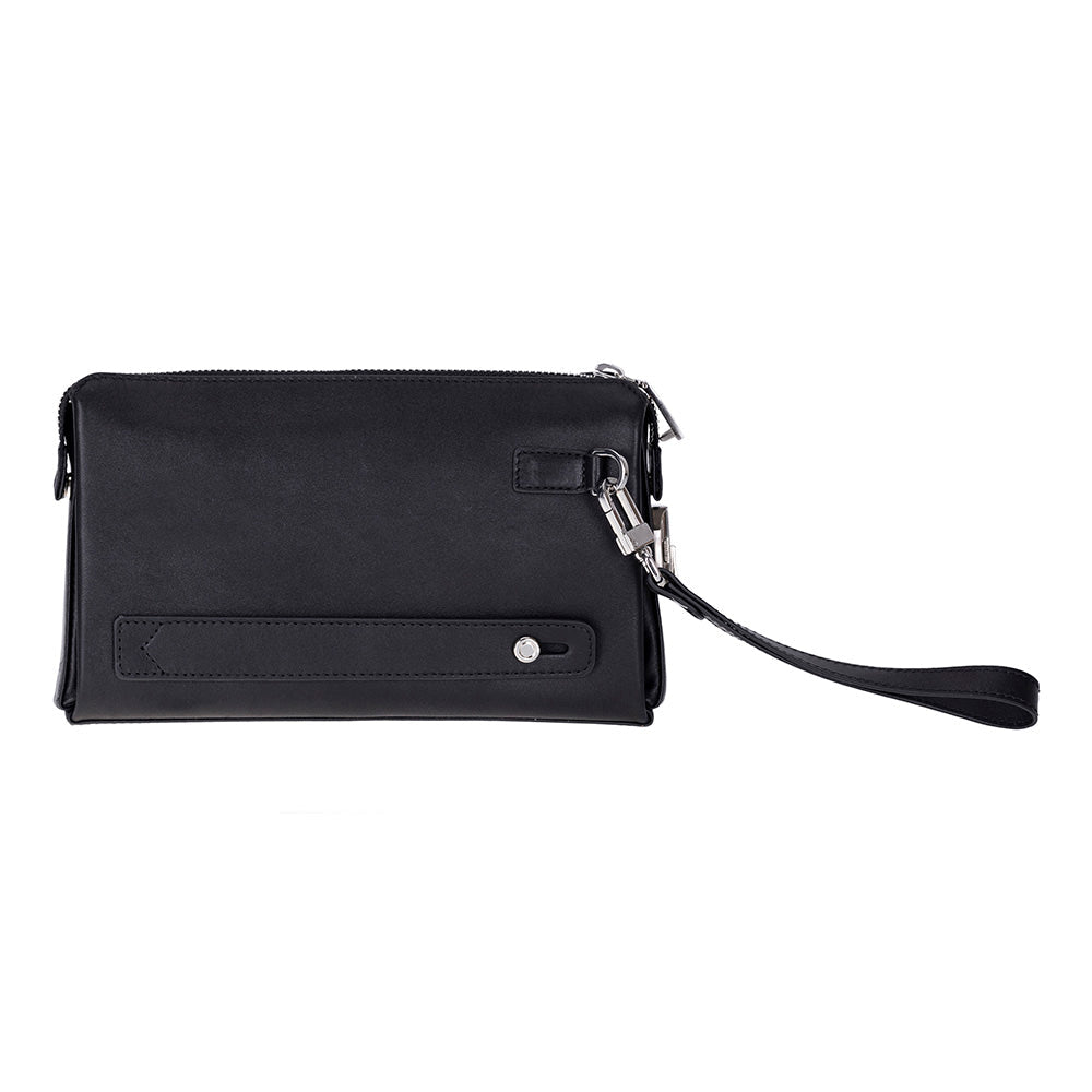 Lupus Leather Clutch Bag – Genuine Leather Wrist Clutch for Men & Women for Everyday Elegance | Minimal & Handcrafted