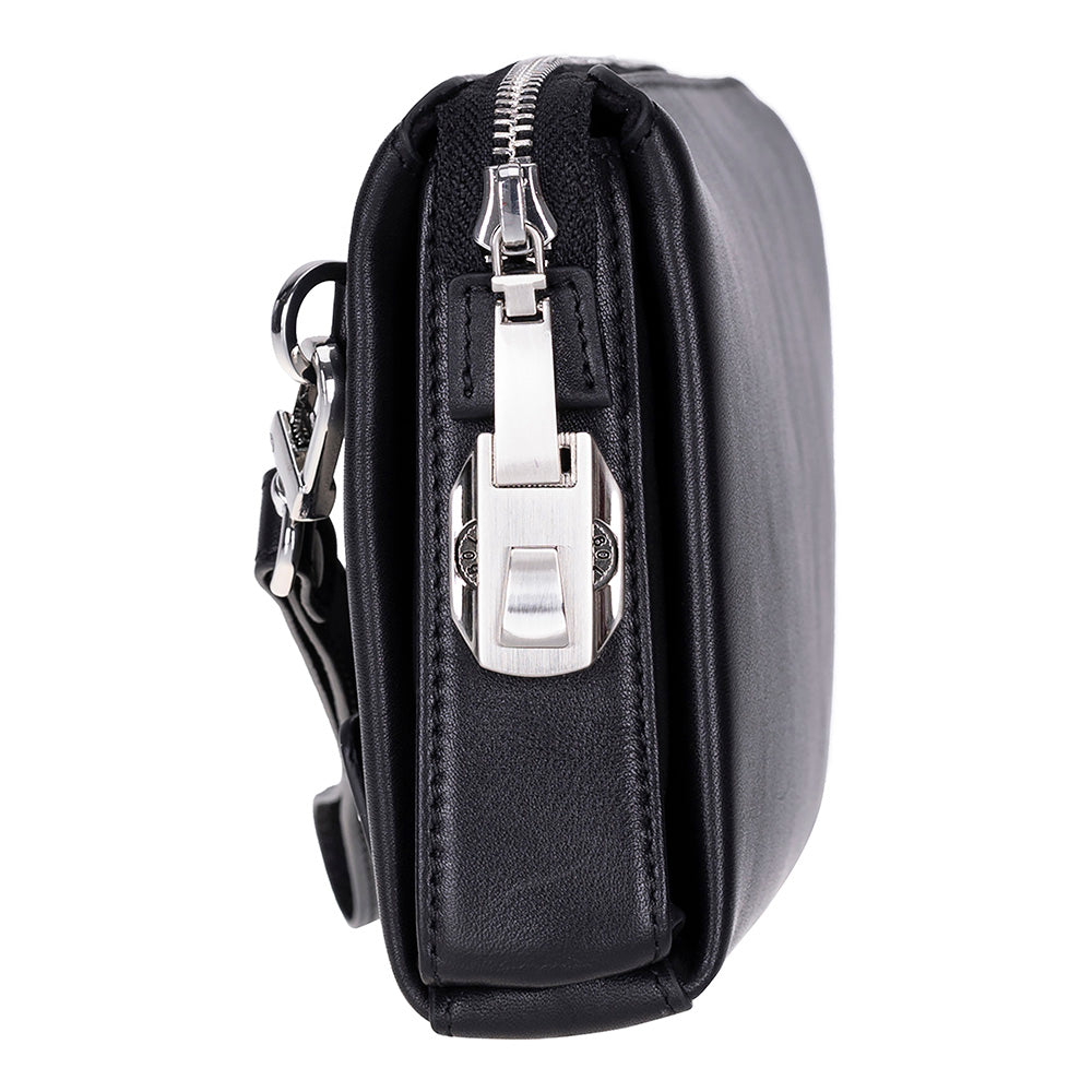 Lupus Leather Clutch Bag – Genuine Leather Wrist Clutch for Men & Women for Everyday Elegance | Minimal & Handcrafted