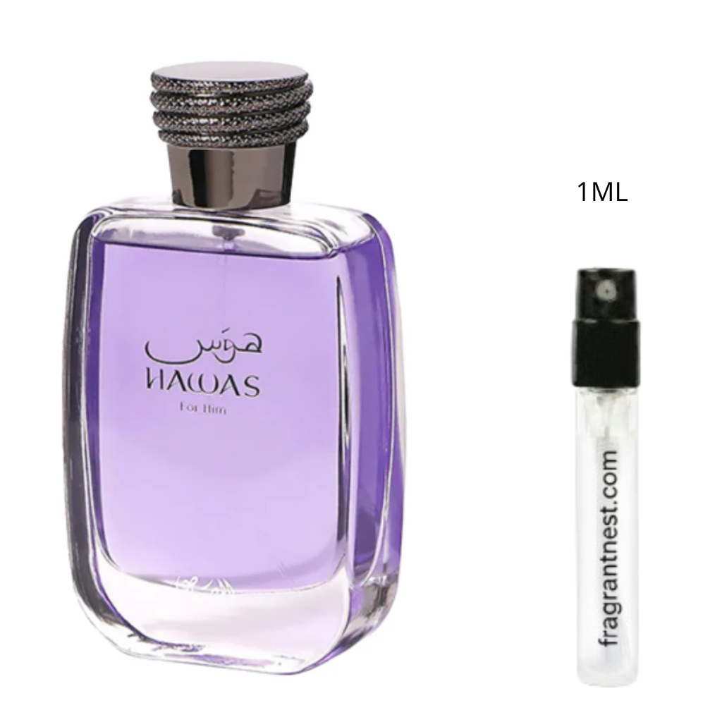 Rasasi Hawas Eau De Parfum Travel Spray | Sample