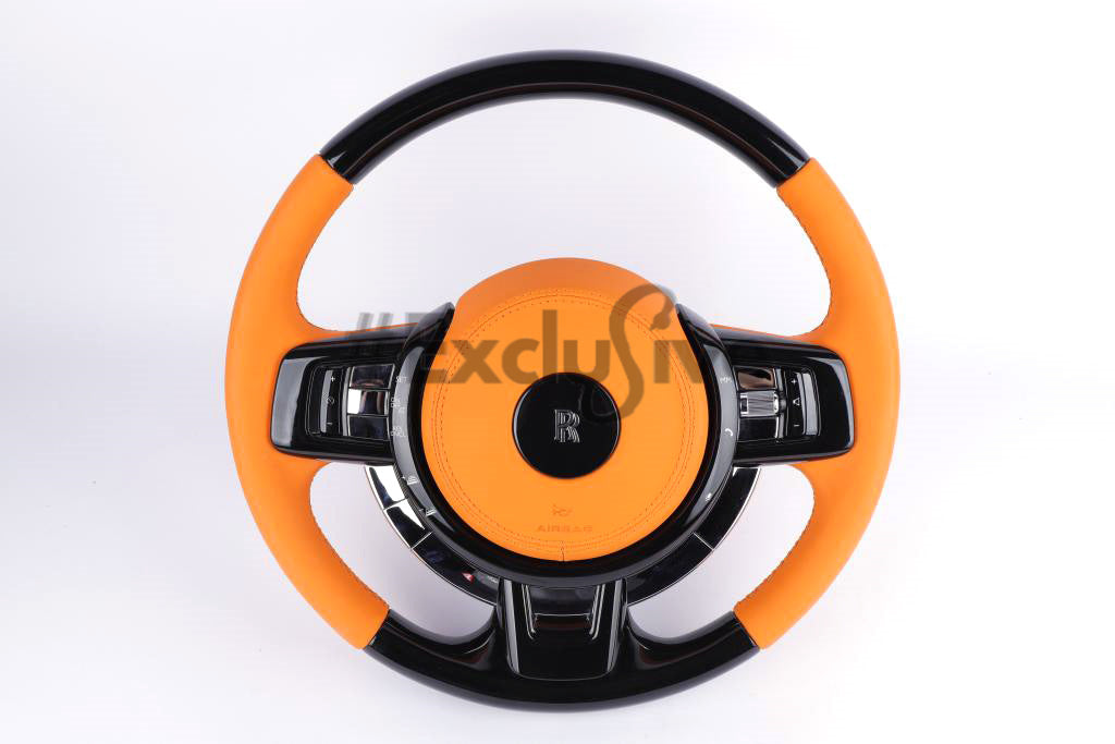 Rolls Royce Phantom RR12 Custom Steering Wheel by Exclusive Steering