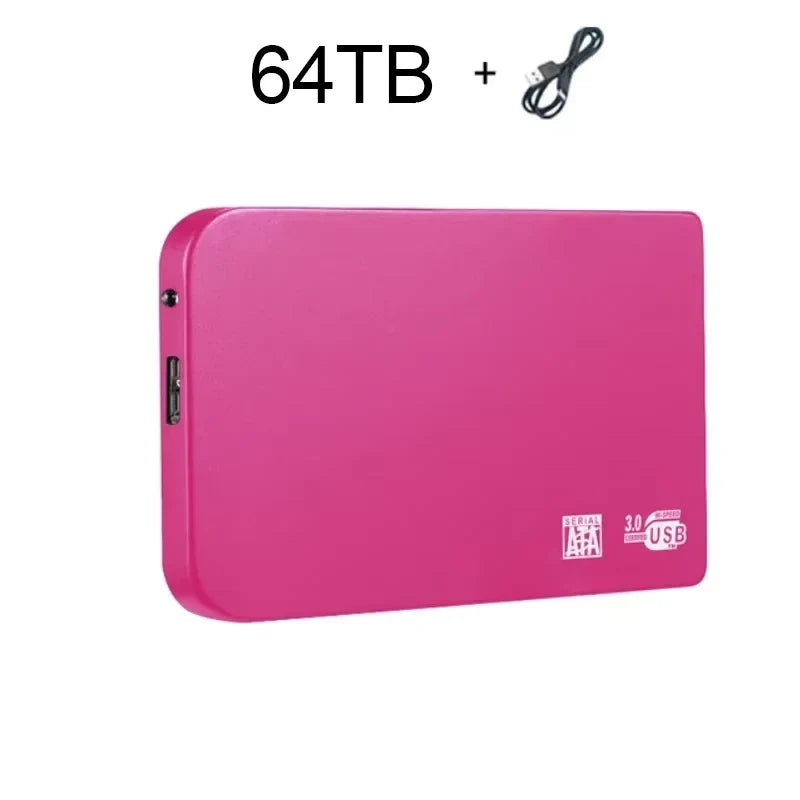 High-speed SSD 256TB USB 3.0 Enclosure Mobile Hard Drive Cases for SSD External Storage HDD Box With USB Cable ABS Tools