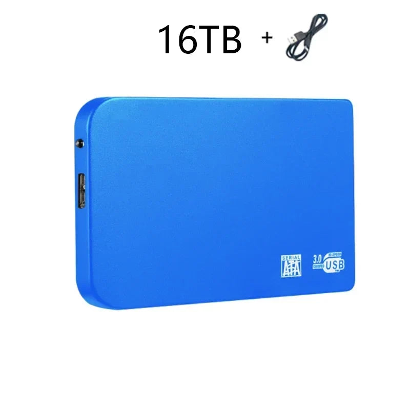 High-speed SSD 256TB USB 3.0 Enclosure Mobile Hard Drive Cases for SSD External Storage HDD Box With USB Cable ABS Tools