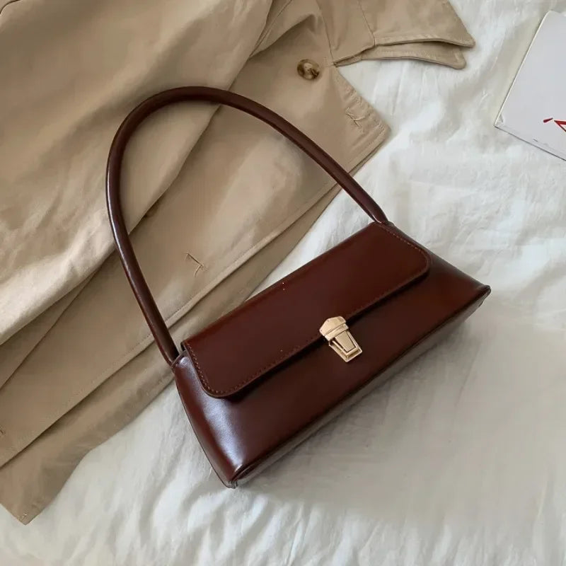 Luxury Brand Crossbody Bags for Women | Fashion Design Underarm & Woman Shoulder Bag (Female Handbag & Purses, Solid Color)