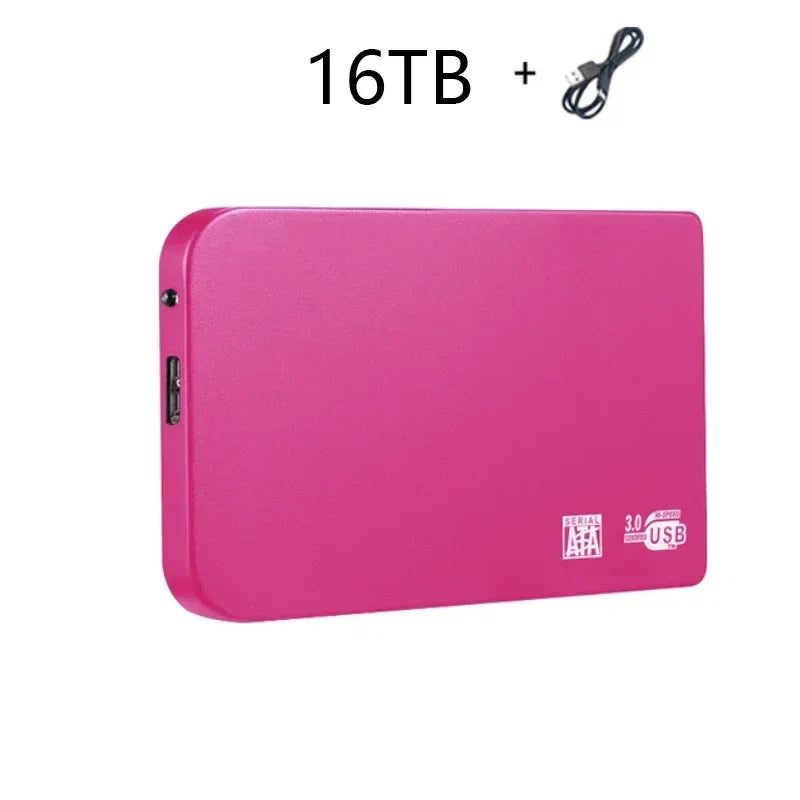 High-speed SSD 256TB USB 3.0 Enclosure Mobile Hard Drive Cases for SSD External Storage HDD Box With USB Cable ABS Tools