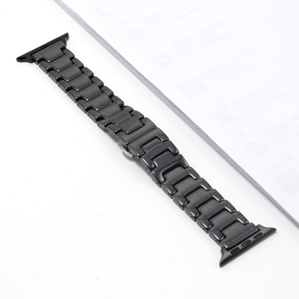 Ceramic Apple Watch Strap  Series 11/10/9/8/7/6/5/4/ SE / Ultra 1/2/3