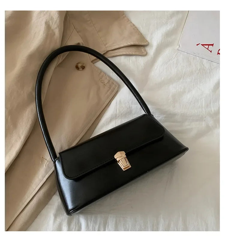Luxury Brand Crossbody Bags for Women | Fashion Design Underarm & Woman Shoulder Bag (Female Handbag & Purses, Solid Color)