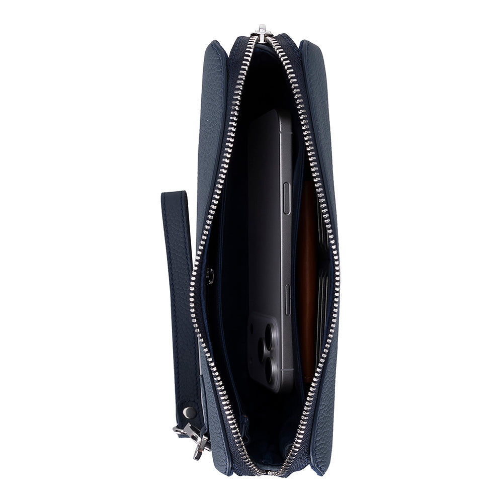 Lupus Leather Clutch Bag – Genuine Leather Wrist Clutch for Men & Women for Everyday Elegance | Minimal & Handcrafted