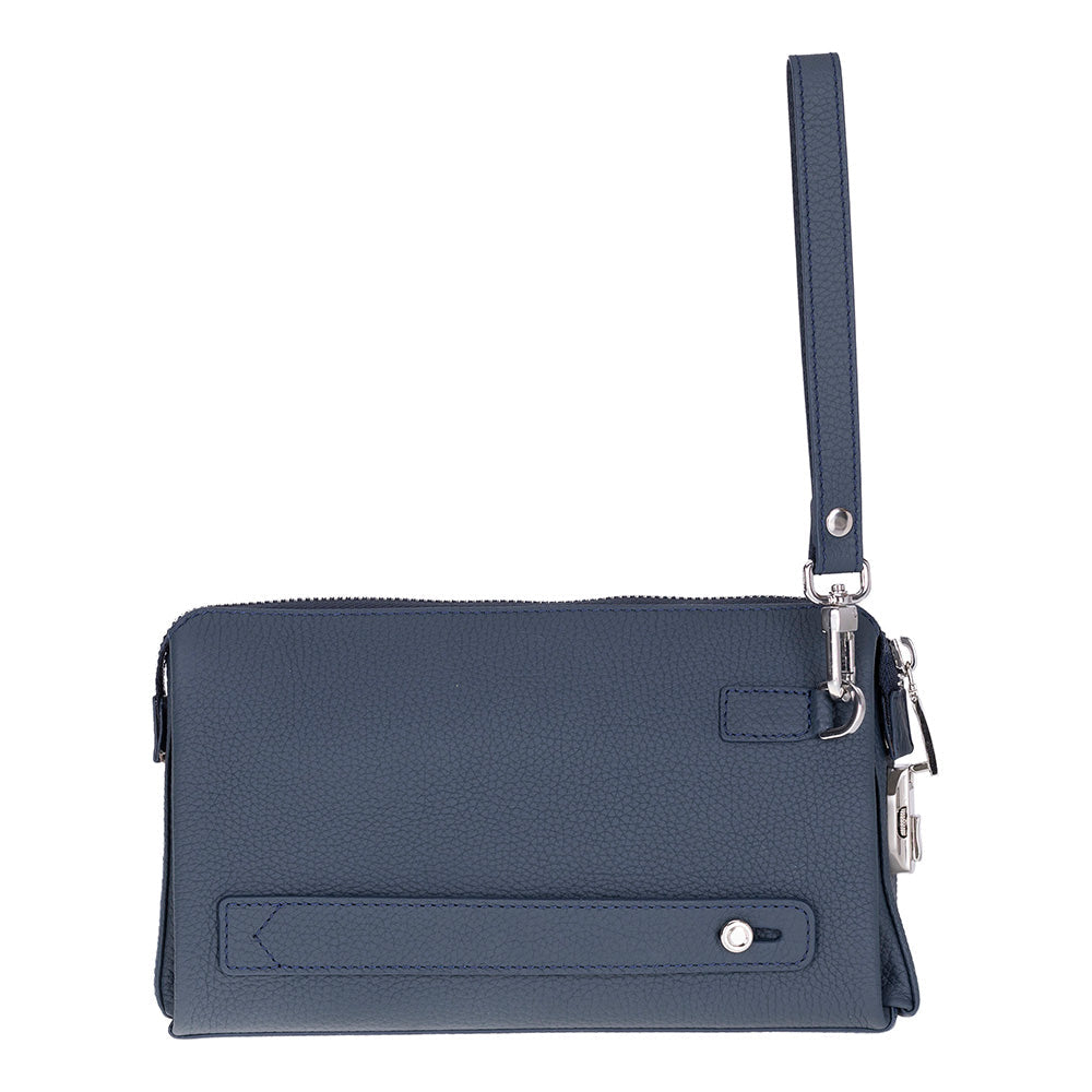 Lupus Leather Clutch Bag – Genuine Leather Wrist Clutch for Men & Women for Everyday Elegance | Minimal & Handcrafted