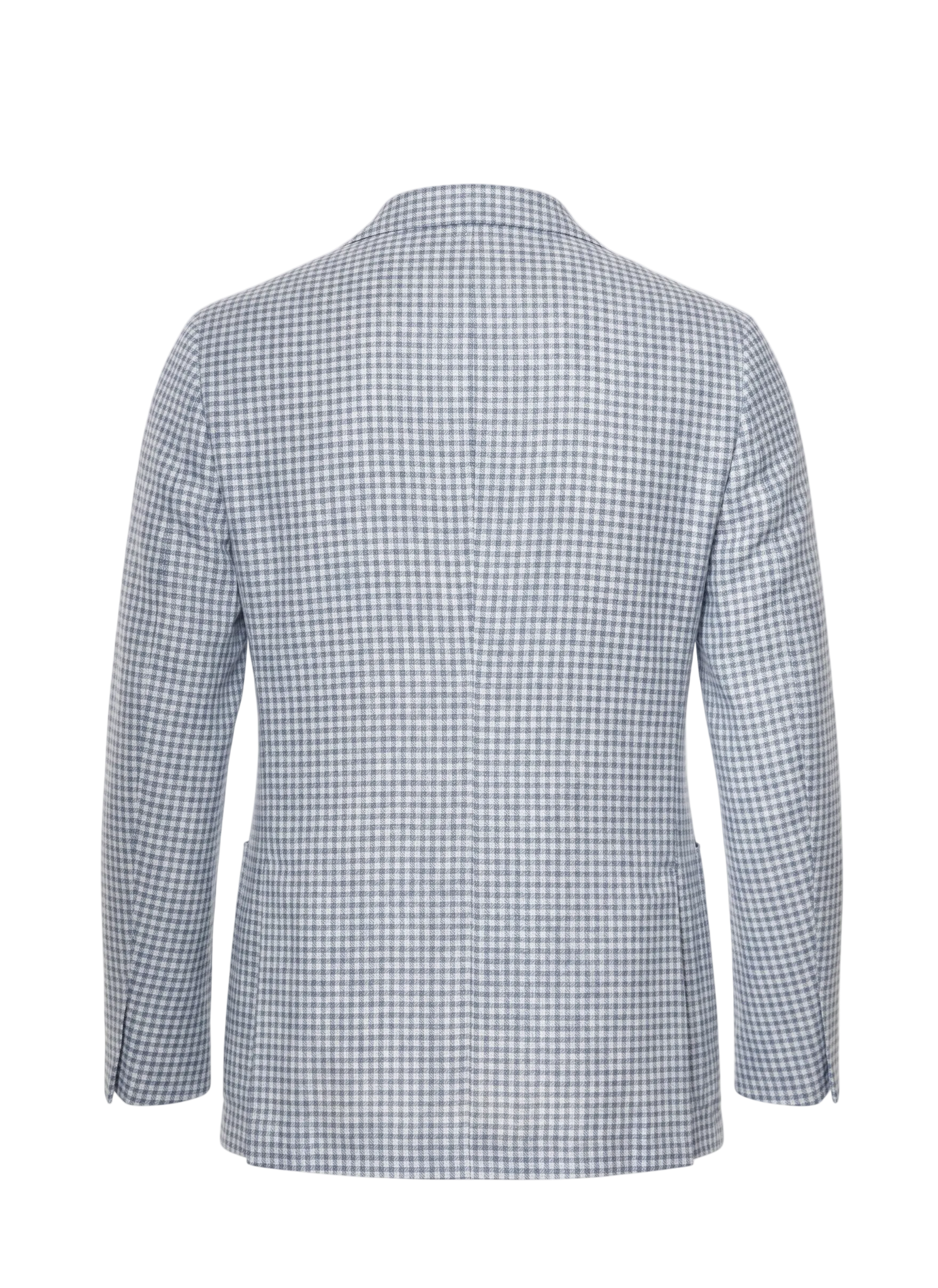 Sartorio Houndstooth Silk-Wool Sport Jacket