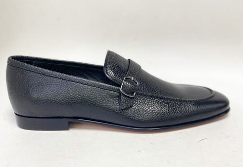 C Collection Deerskin Loafer - Black