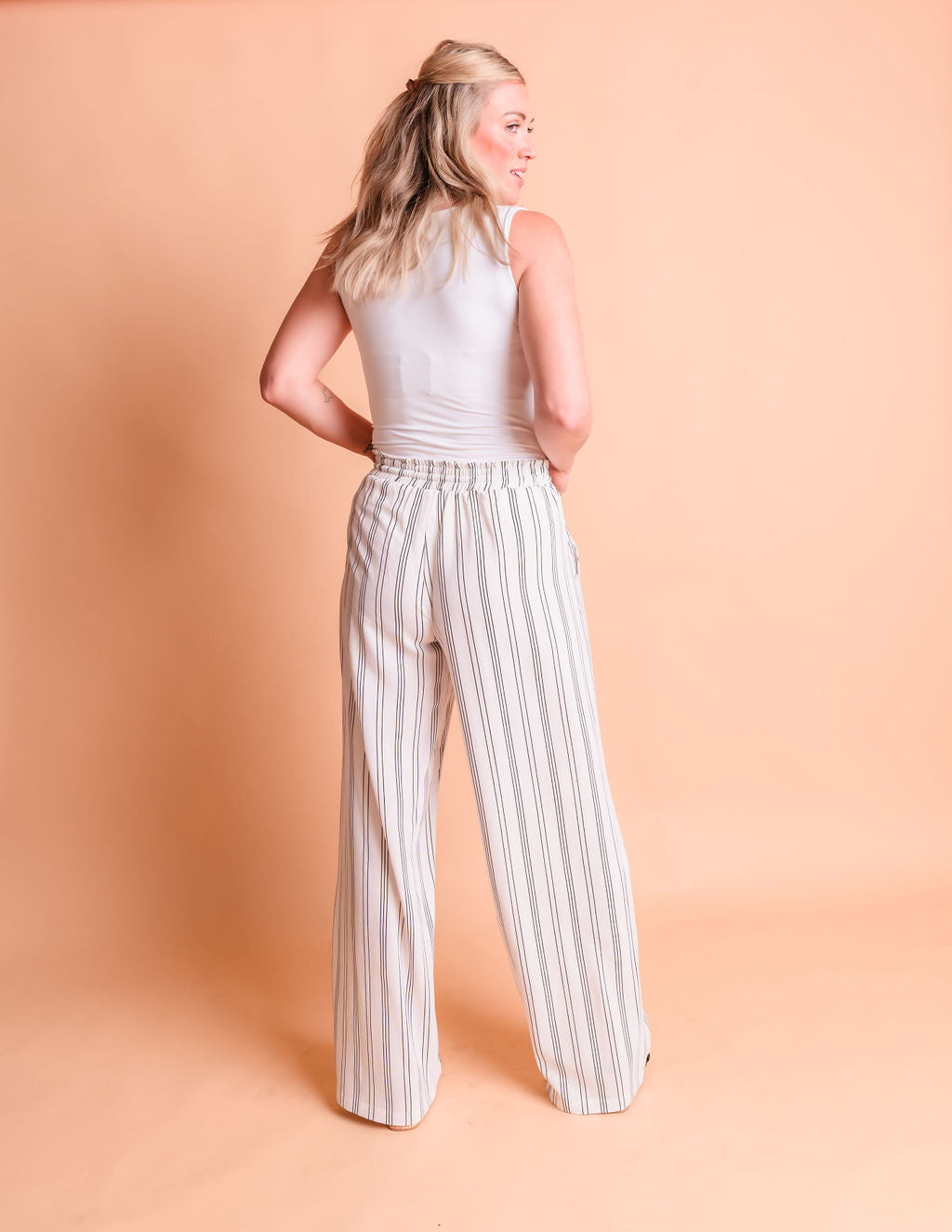 Tall Yacht Pants | Striped - Final Sale