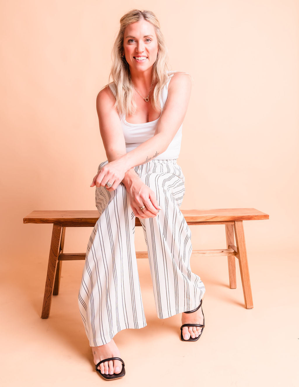 Tall Yacht Pants | Striped - Final Sale