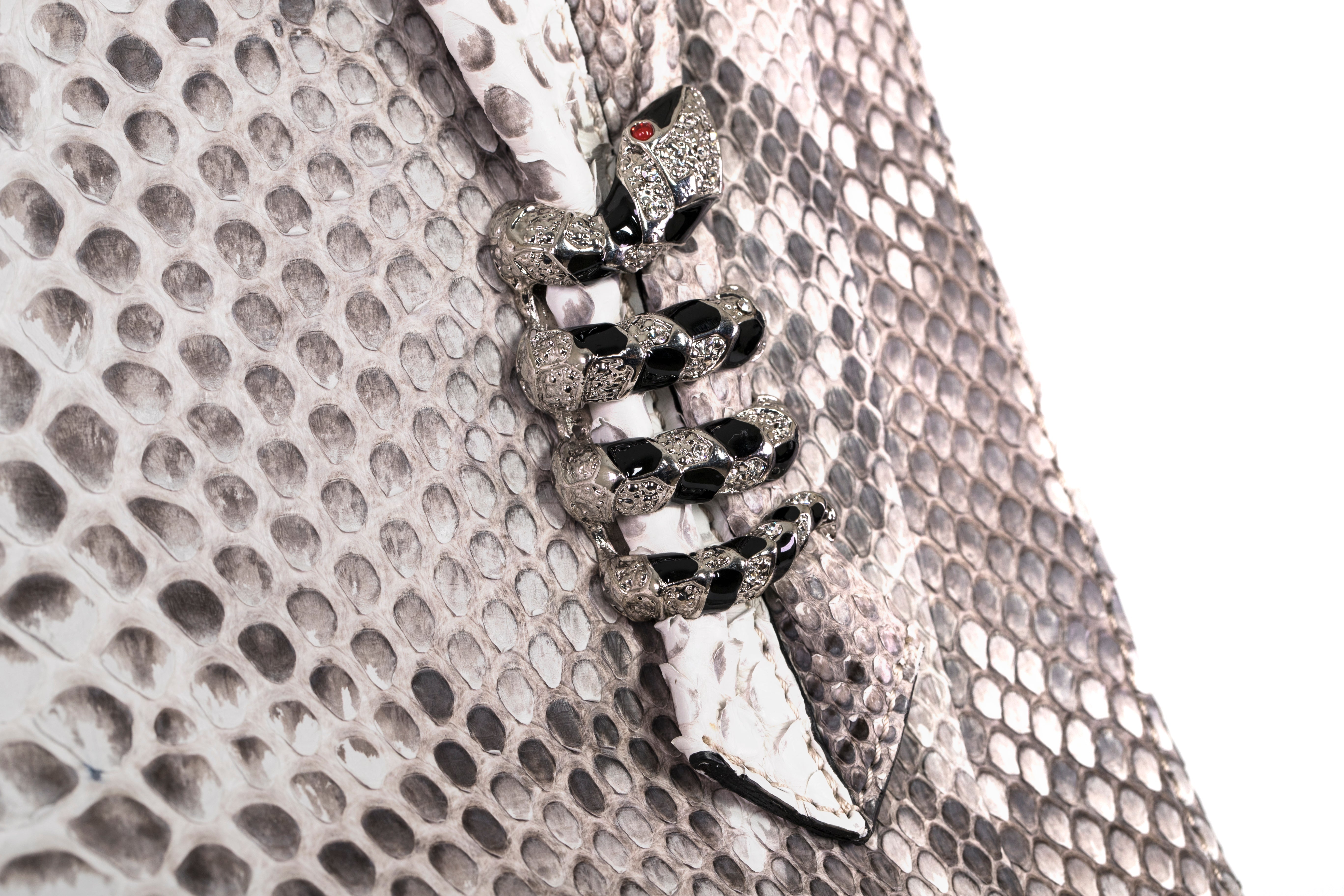Large Scale Custom Python with Silver Snake Accessories