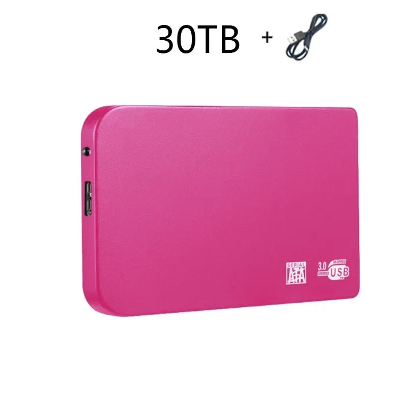 High-speed SSD 256TB USB 3.0 Enclosure Mobile Hard Drive Cases for SSD External Storage HDD Box With USB Cable ABS Tools