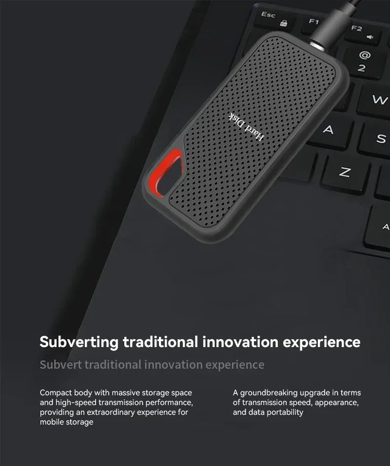 NEW 256TB USB SSD Mobile Hard Disk E60 128TB USB 3.1 HD External Hard Mobile Hard Disk HDD Storage Devices USB Tools