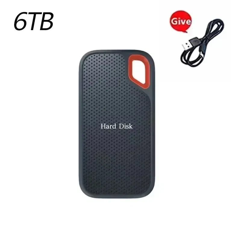 NEW 256TB USB SSD Mobile Hard Disk E60 128TB USB 3.1 HD External Hard Mobile Hard Disk HDD Storage Devices USB Tools