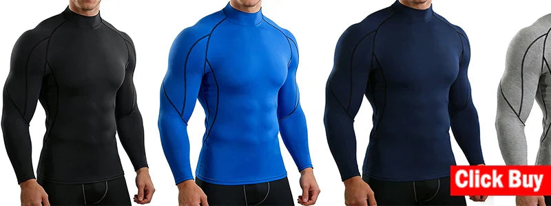 Men's Compression T-Shirt Summer Sportswear Running T shirt Elastic Quick Dry Sport Tops Tee Athletic Gym Workout T Shirts Men