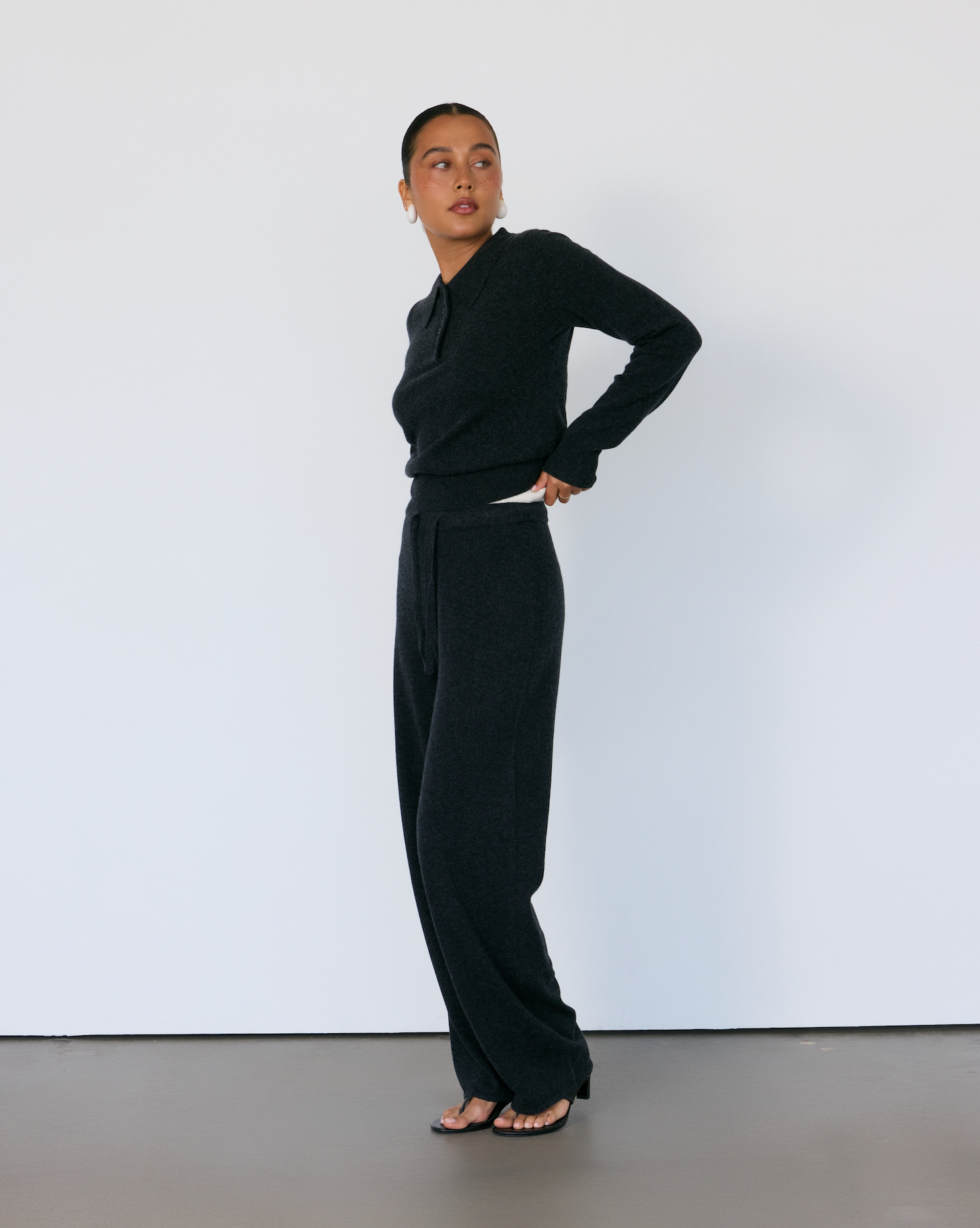 Tove Layered Cashmere Pant