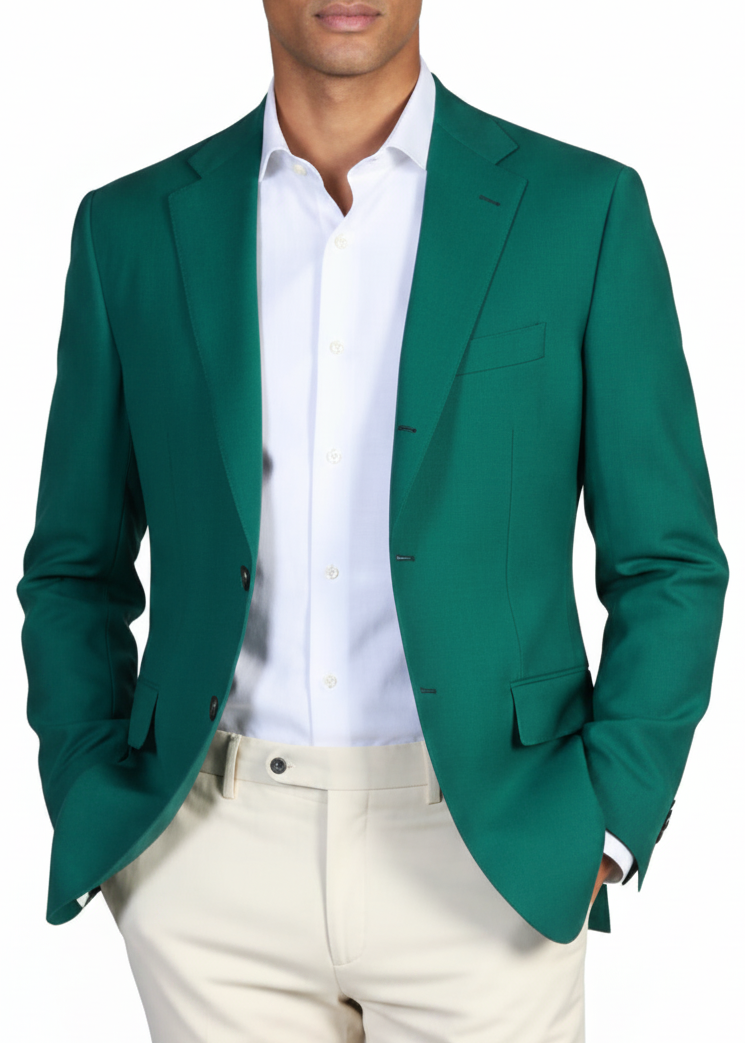Kiton Solid Cashmere-Silk Sport Jacket