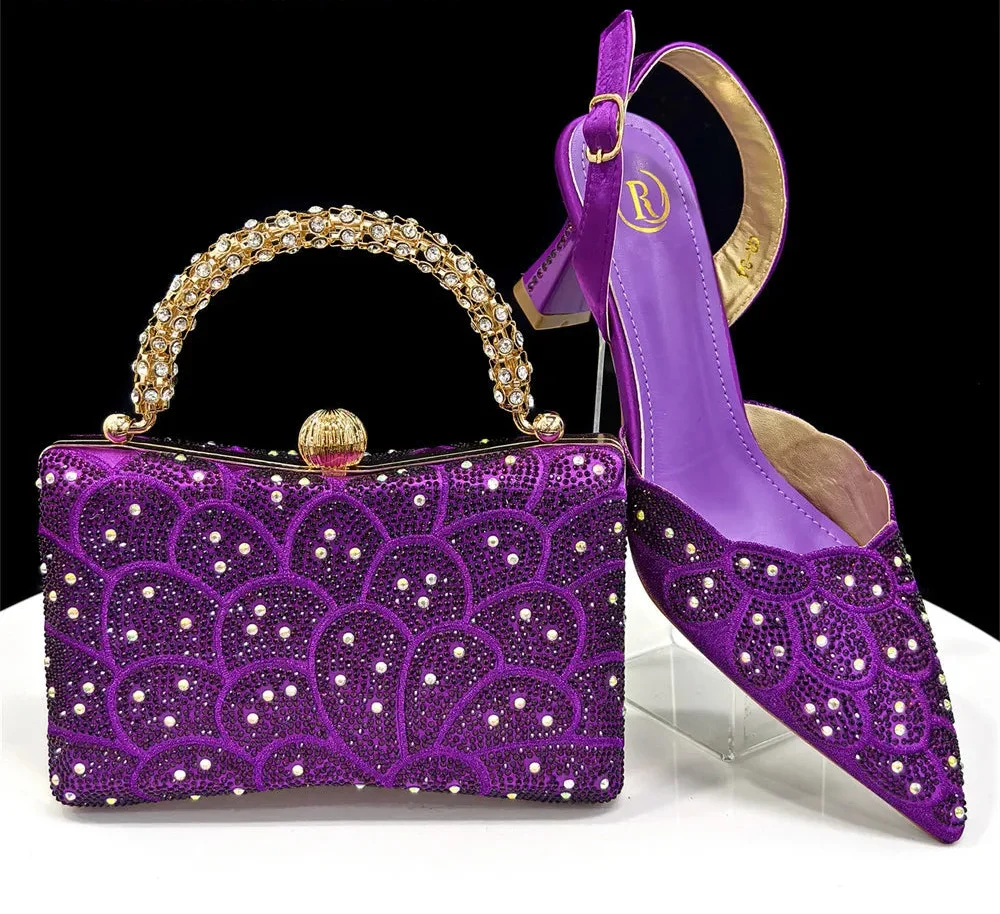 Italian Shoes and Handbags Set EDS5