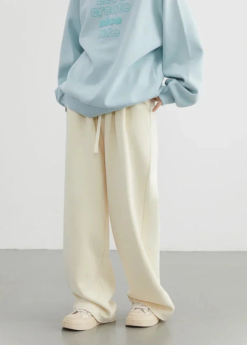 Thick Plush Joggers Autumn & Winter Drawstring Pants