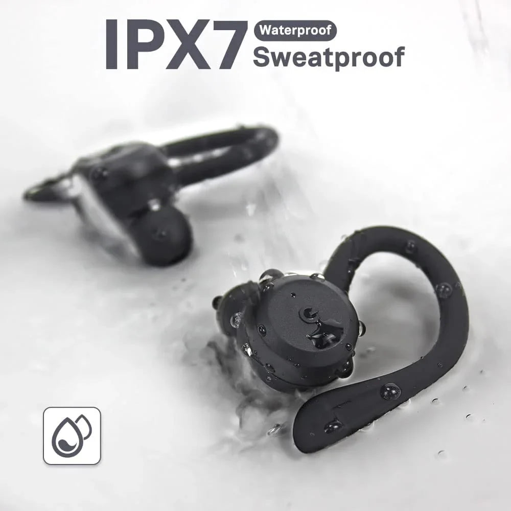 BE1032 NEW Bluetooth 9D HiFi Stereo Music Earphones TWS Wireless Waterproof Sports Headphones Noise Reduction Headset for iPhone