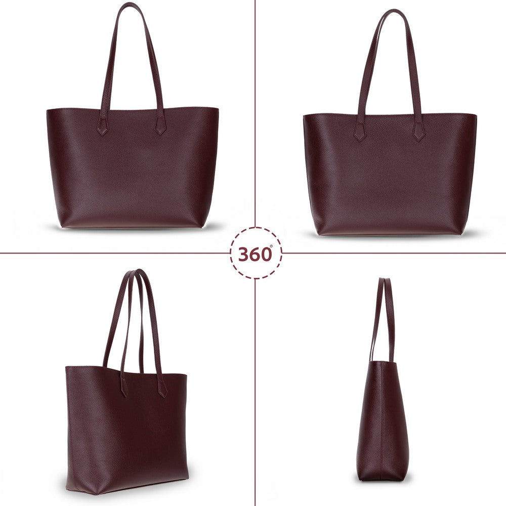Solea Women’s Leather Bag – Genuine Leather Women’s Tote Shoulder Bag for Everyday Use | Minimal & Handcrafted