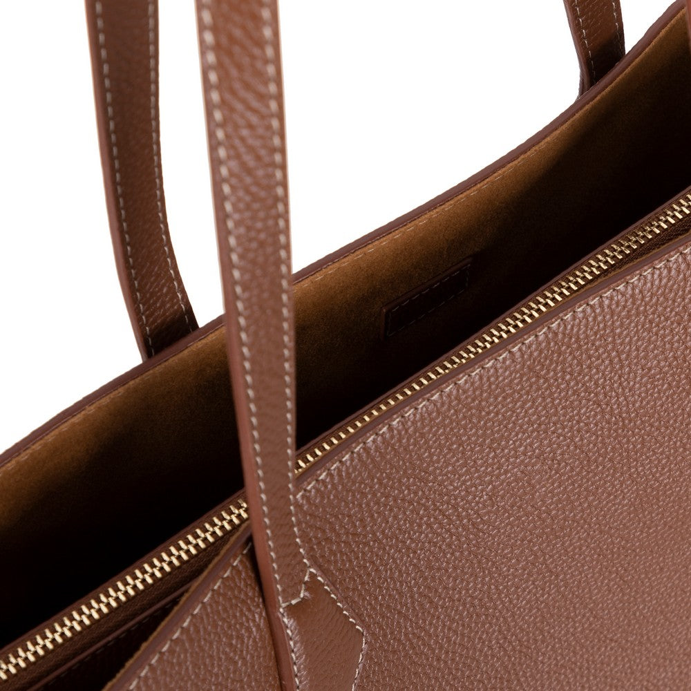 Solea Women’s Leather Bag – Genuine Leather Women’s Tote Shoulder Bag for Everyday Use | Minimal & Handcrafted