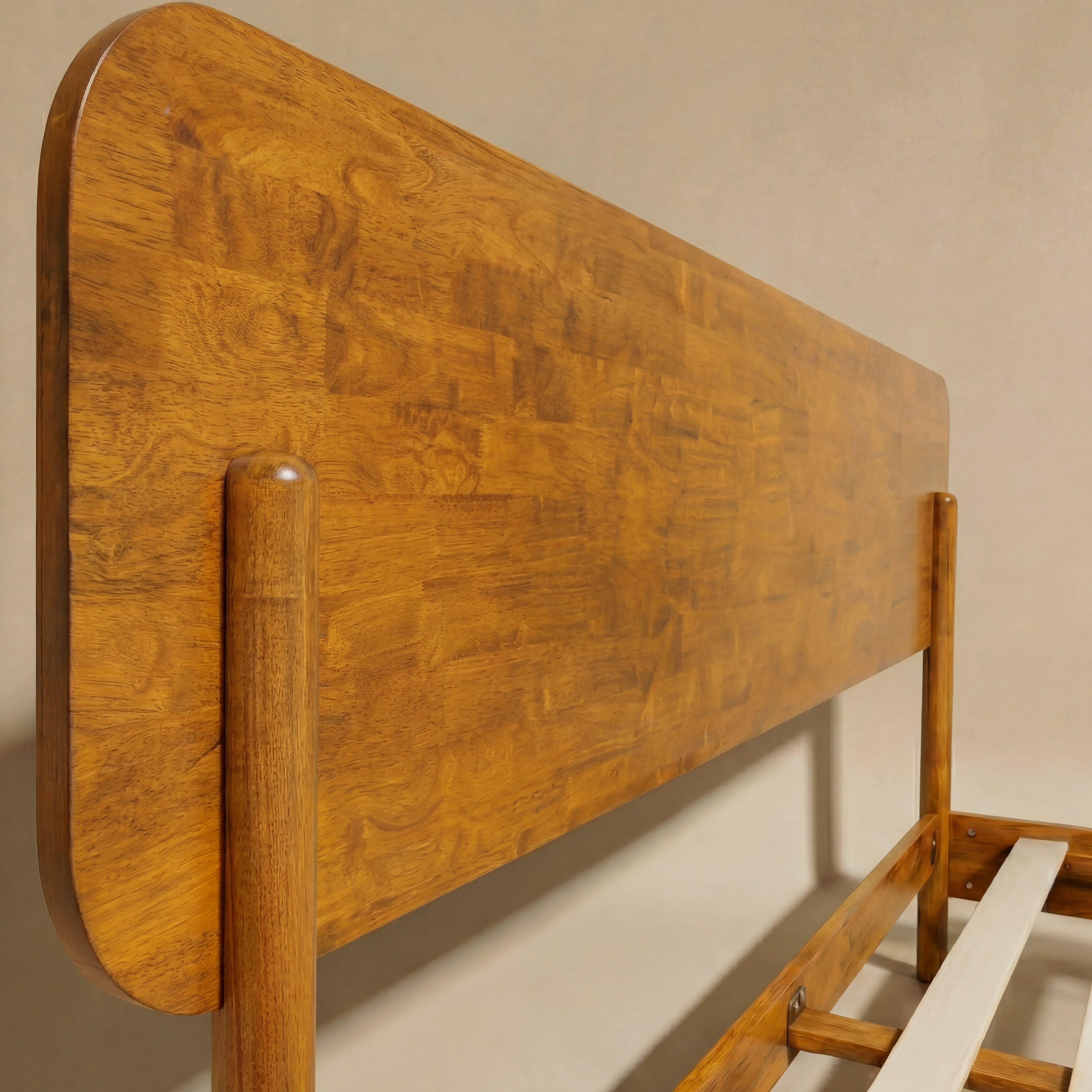Frida Solid Wood Bed Frame